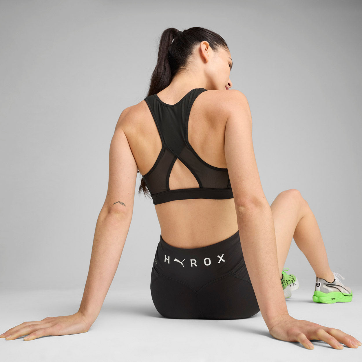 PUMA X HYROX MID IMPACT SPORTS BH