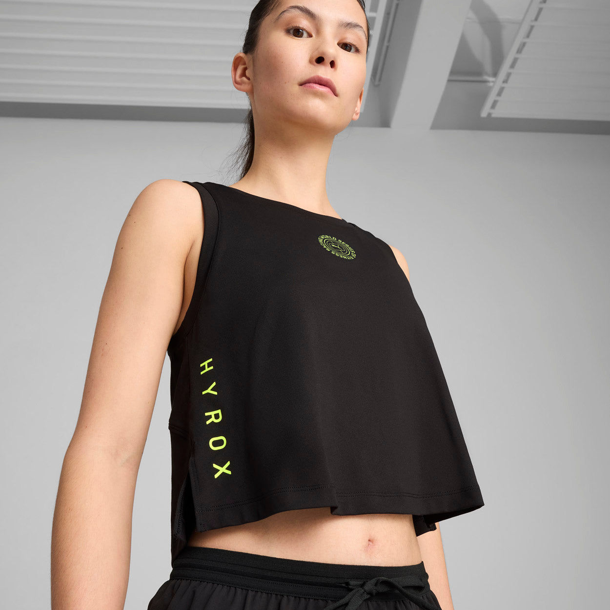 PUMA X HYROX CLOUDSPUN CROPTOP
