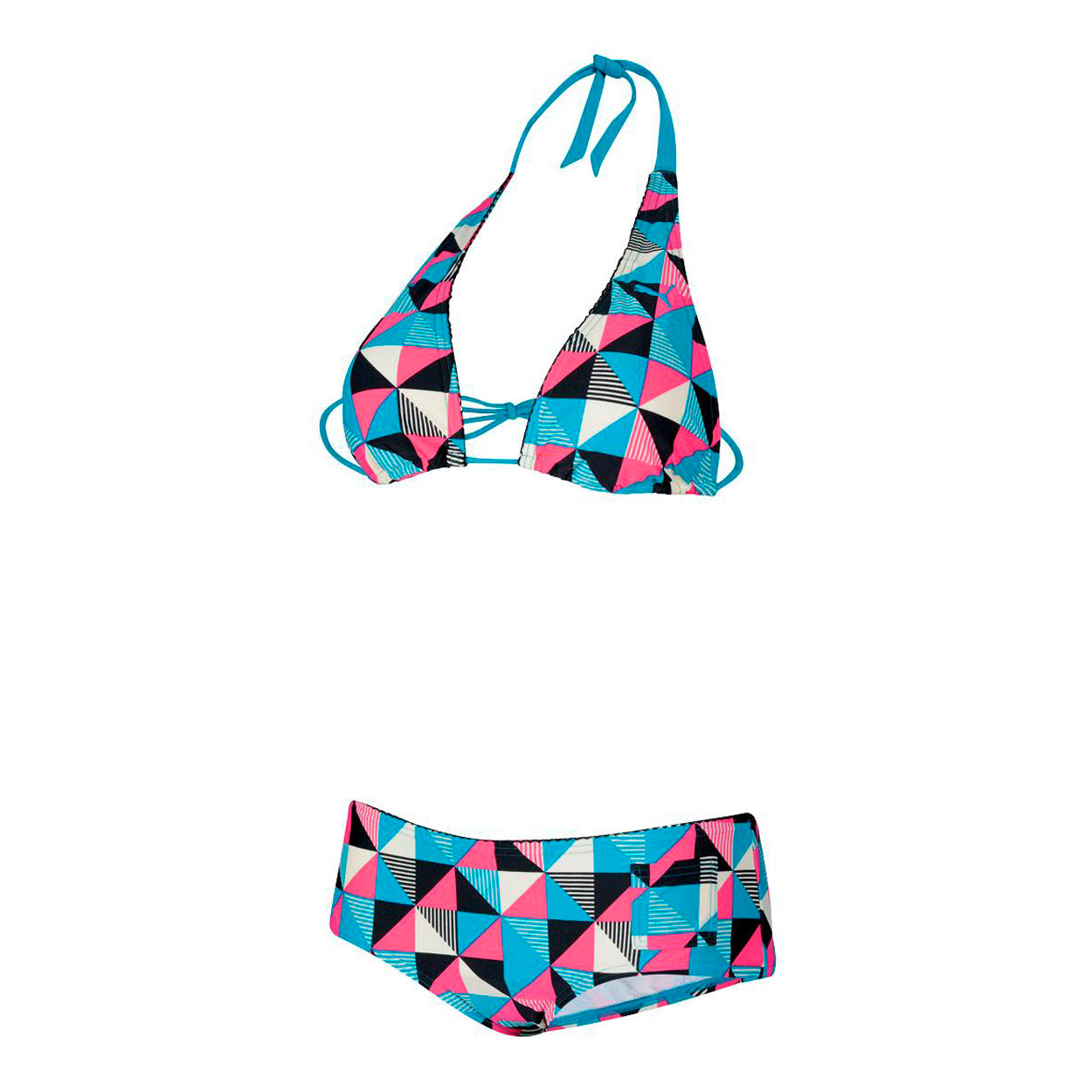 Check Halter Bikini