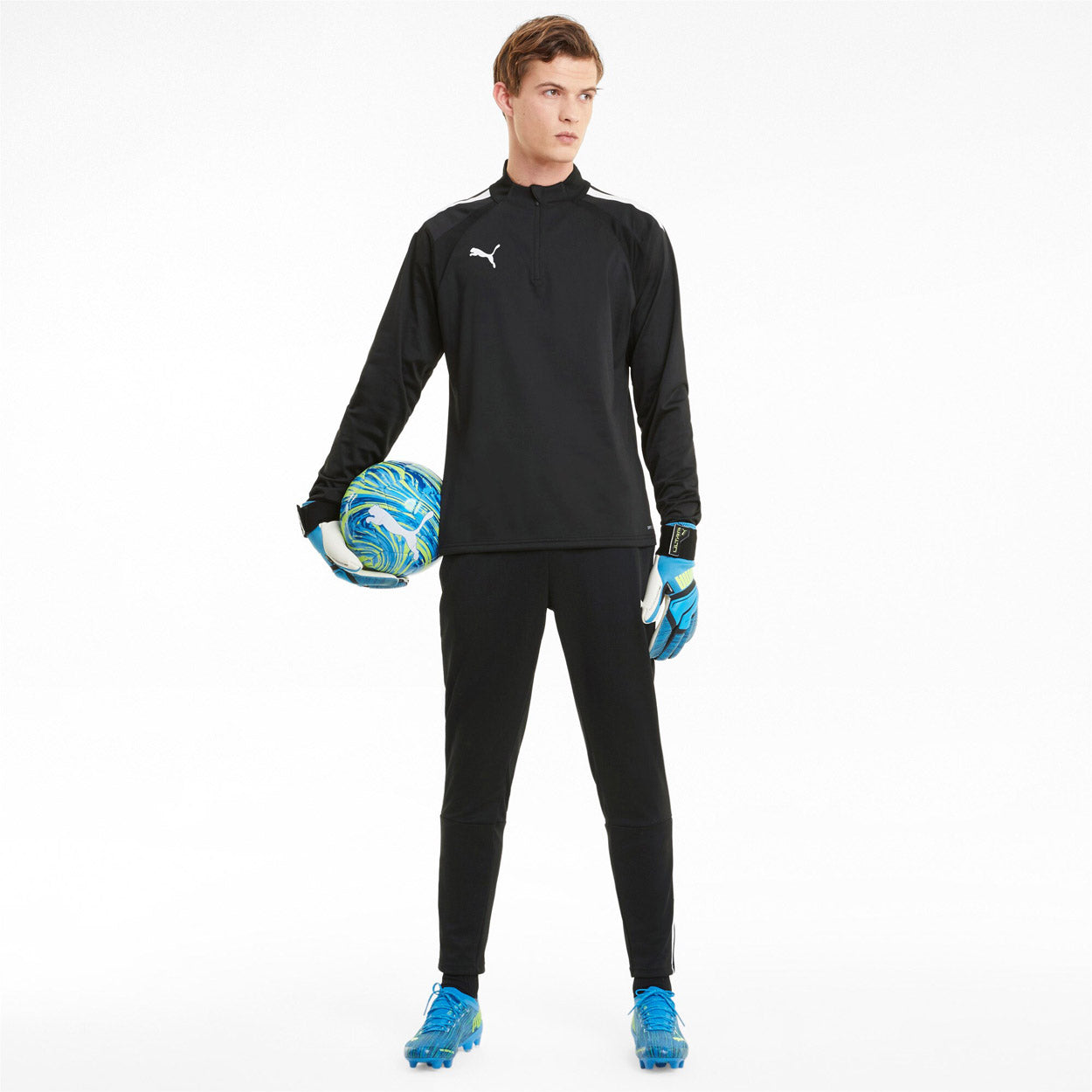 Teamliga 1/4 zip trøje