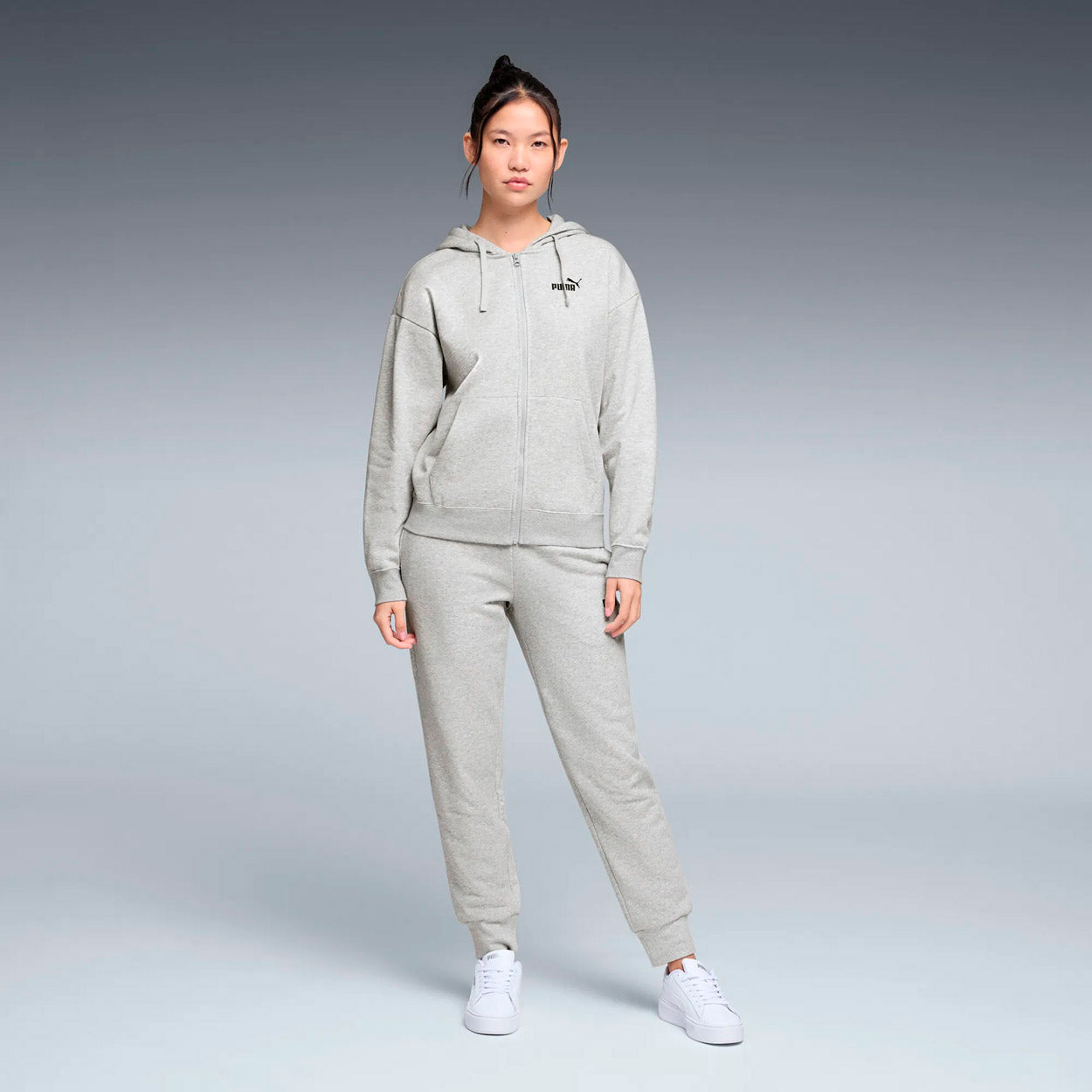 Small Logo Comfort Full Zip Hættetrøje