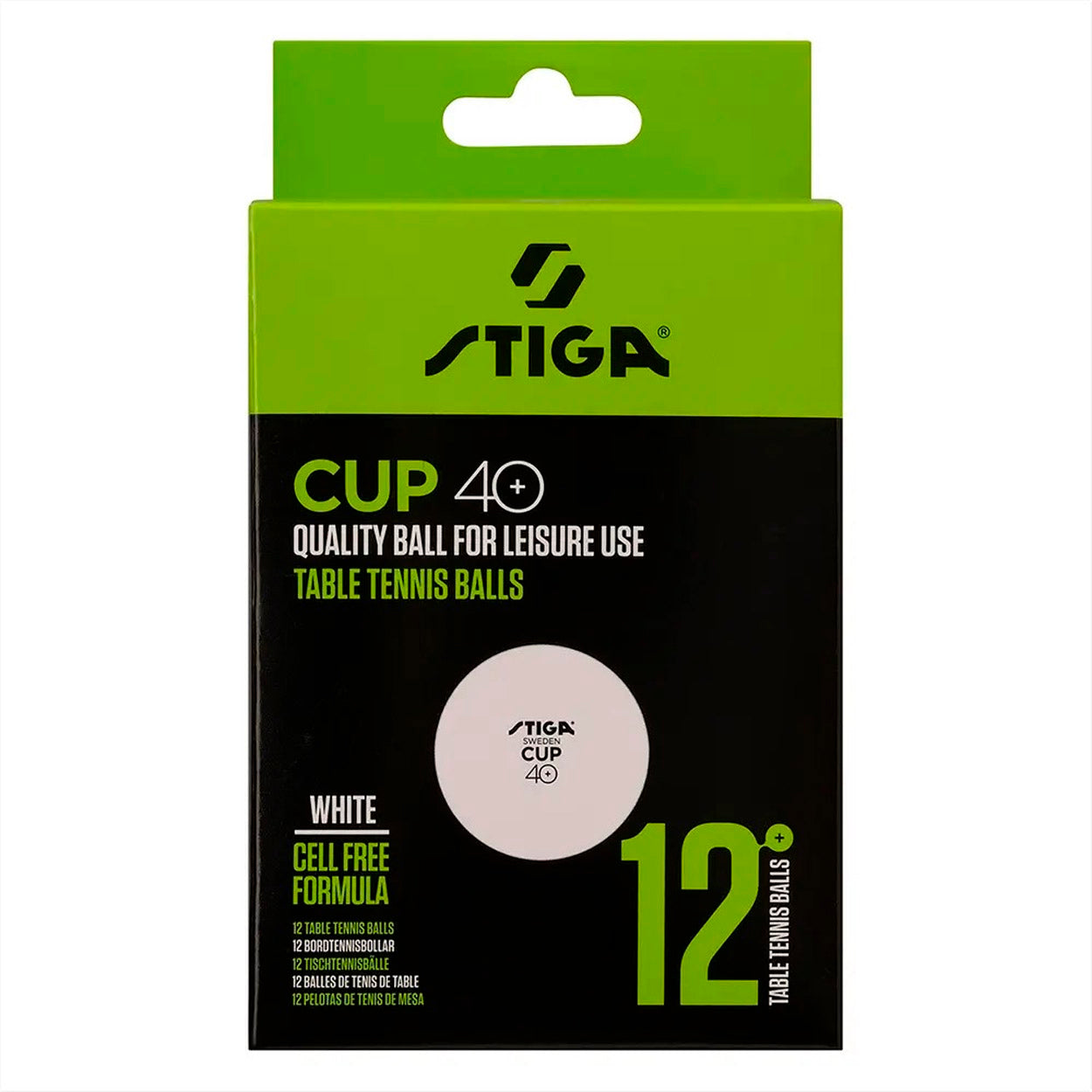 Cup ABS Bordtennisbolde 12 styk