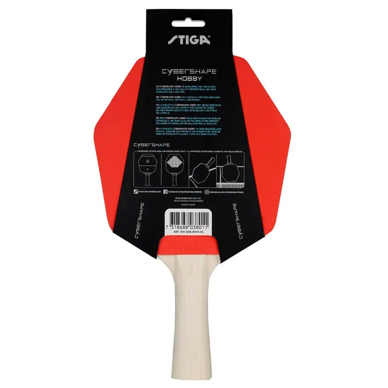 Cybershape Hobby Bordtennisbat