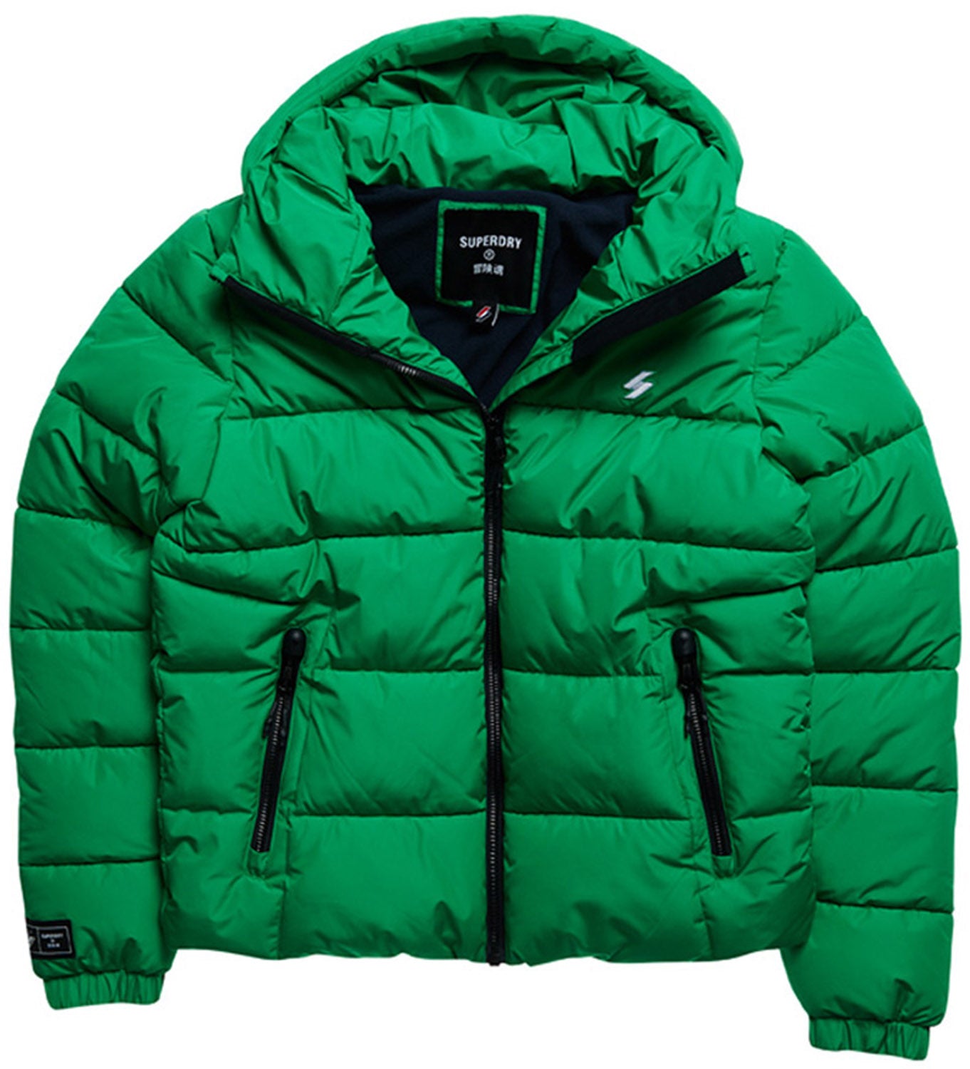 Hooded Sports Puffer vinterjakke