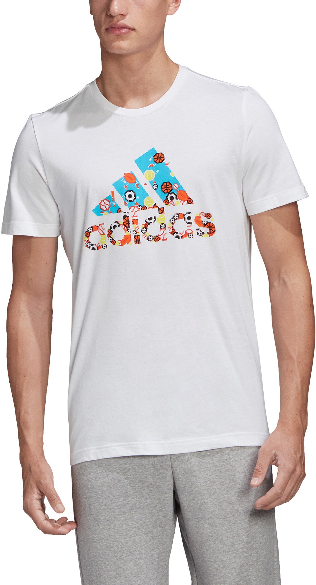 Gj6486 Camo Graphic T-shirt