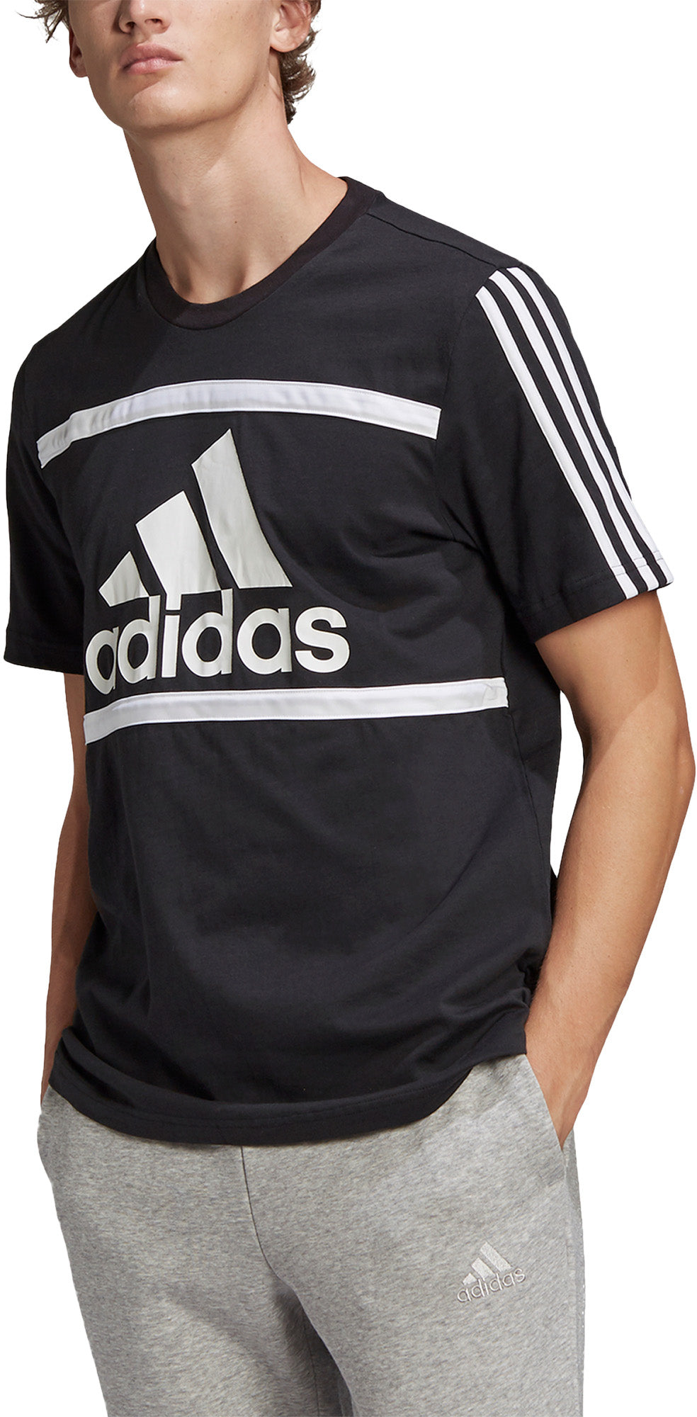 Essentials Logo Colourblock T-shirt