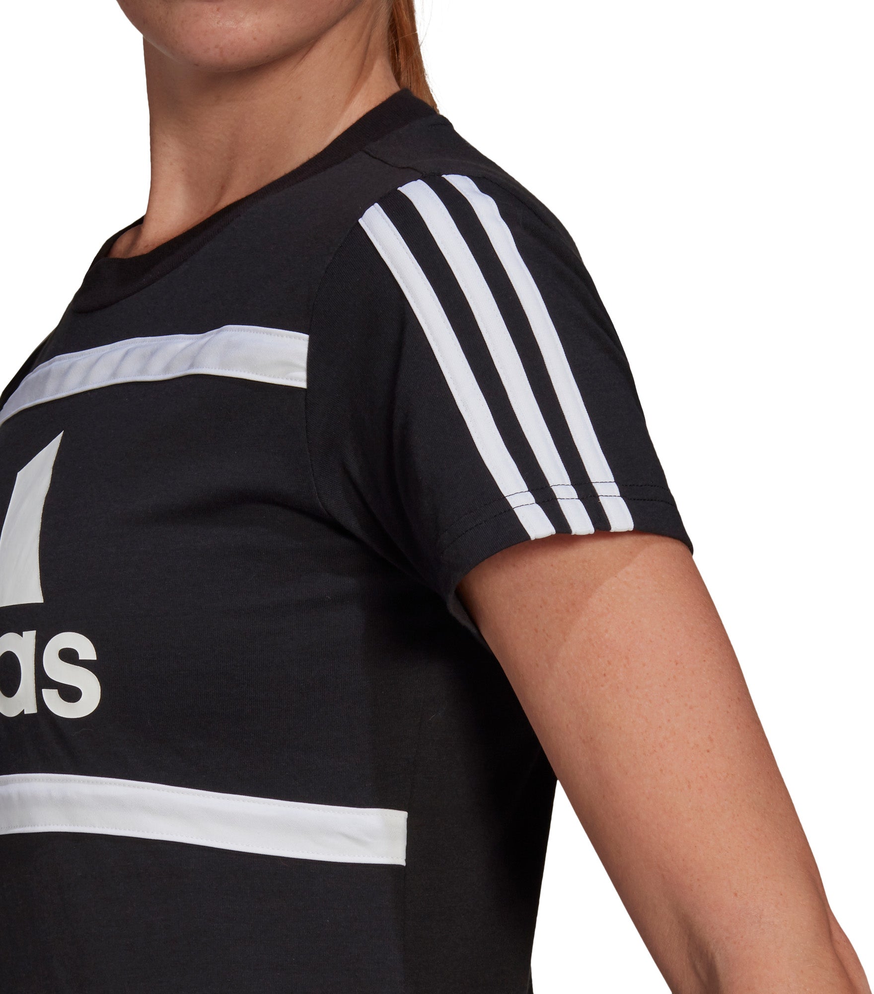 Essentials Logo Colourblock Cotton T-shirt