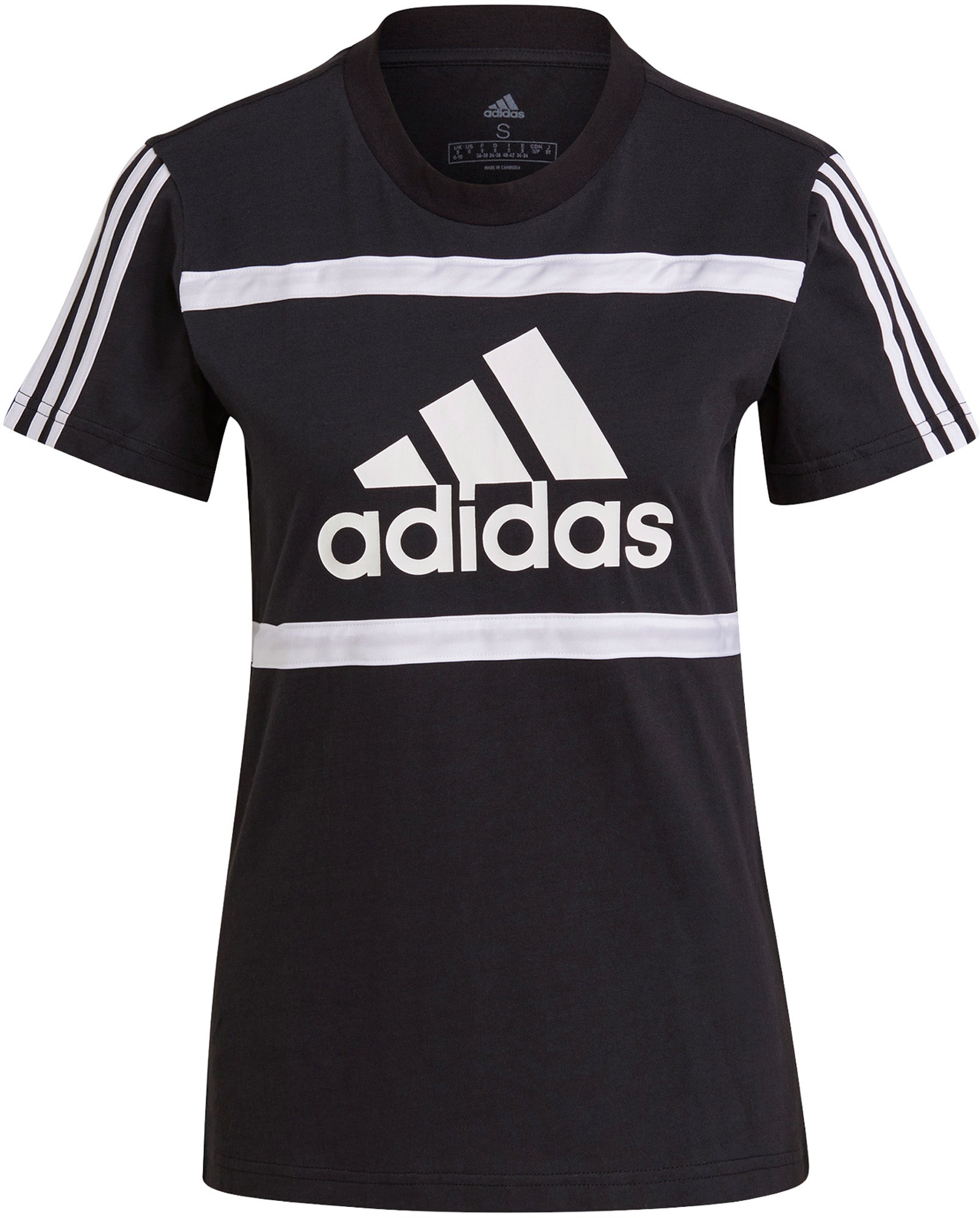 Essentials Logo Colourblock Cotton T-shirt