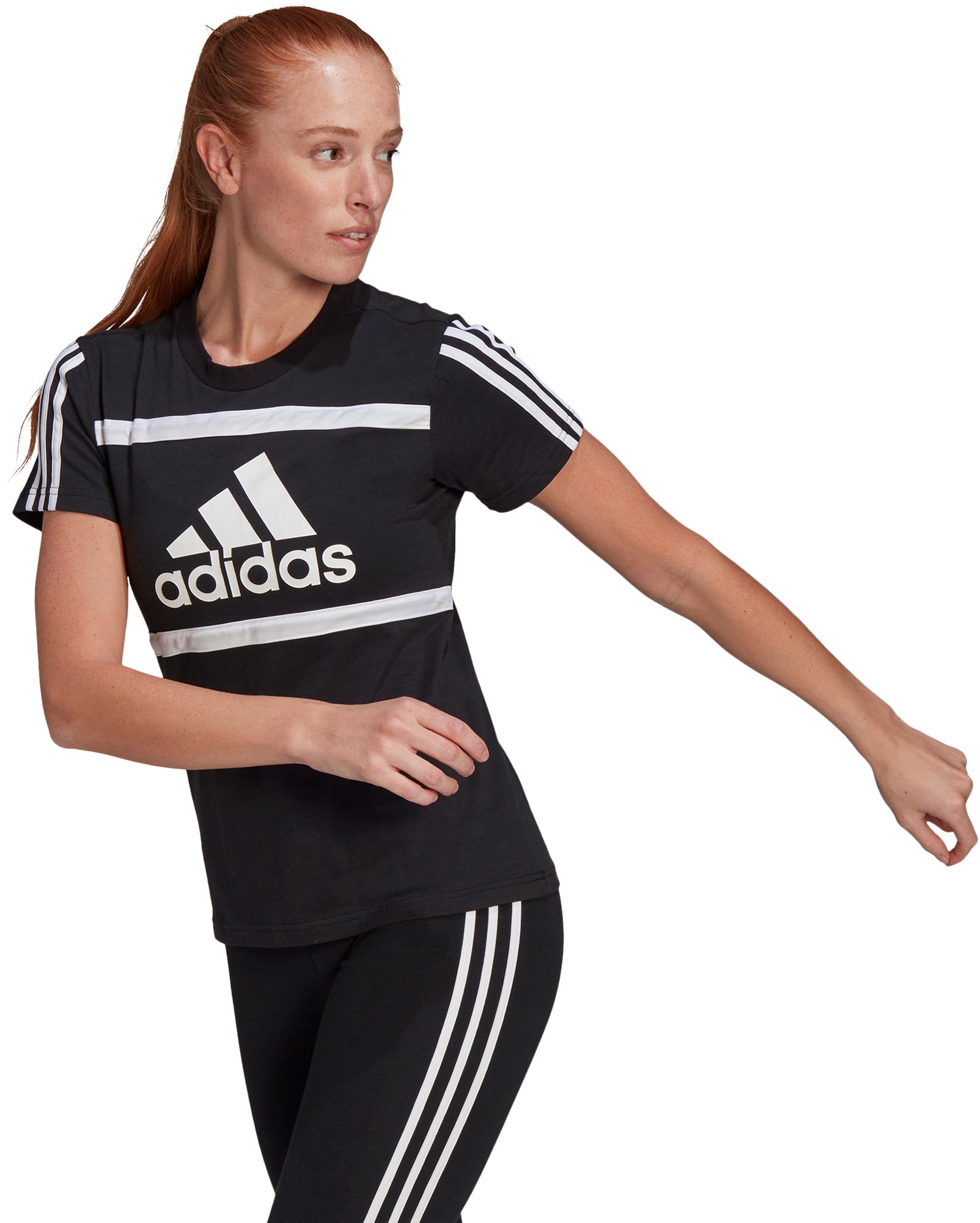 Essentials Logo Colourblock Cotton T-shirt