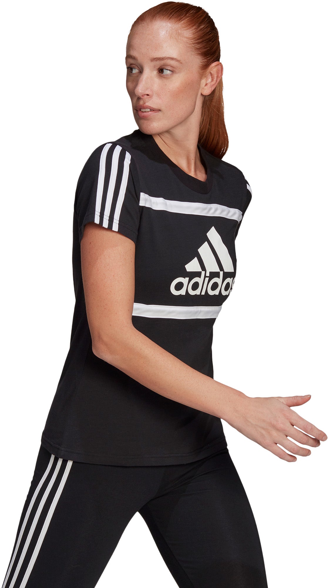 Essentials Logo Colourblock Cotton T-shirt