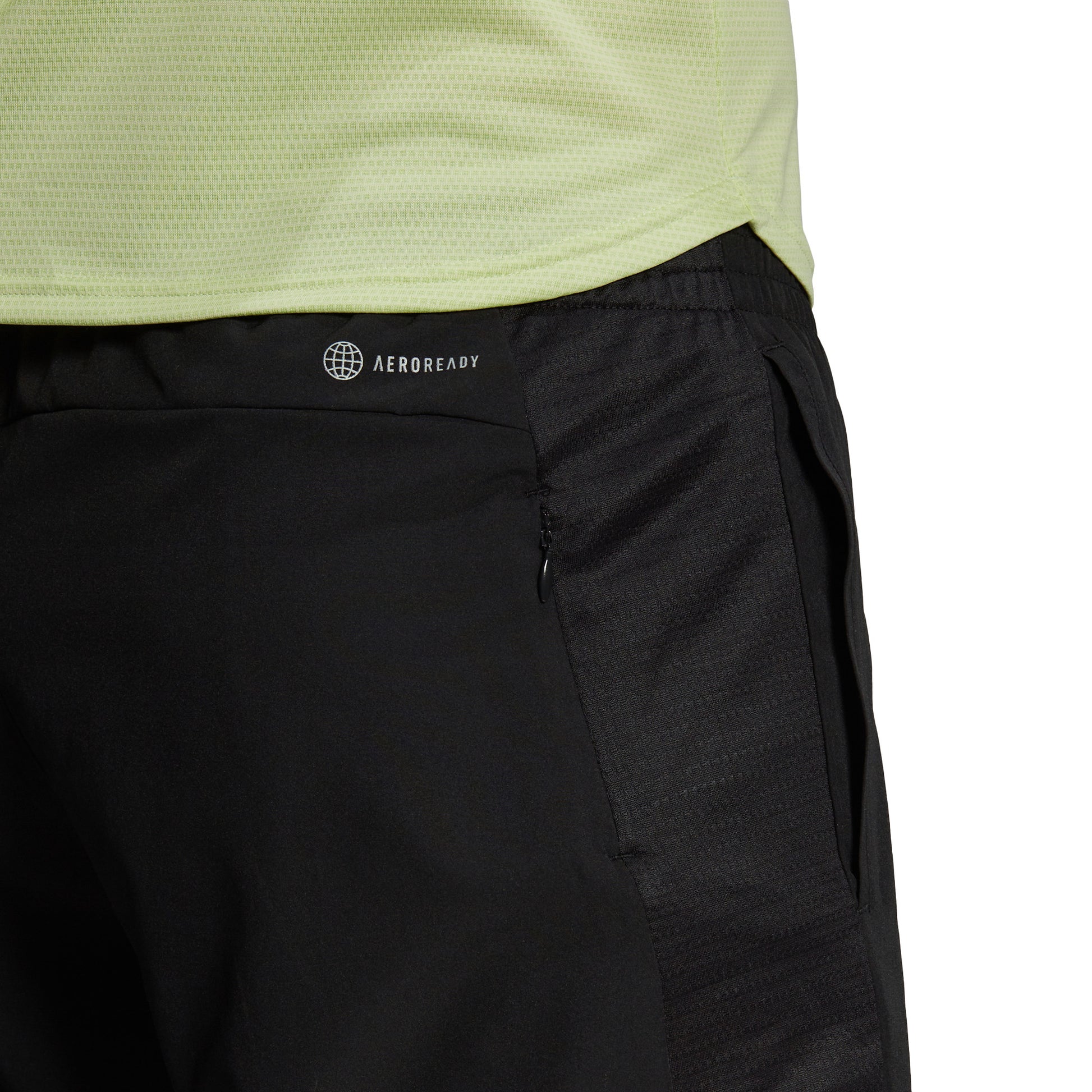 Own the Run shorts