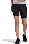 Run Fast 2-i-1 løbeshorts fra Adidas