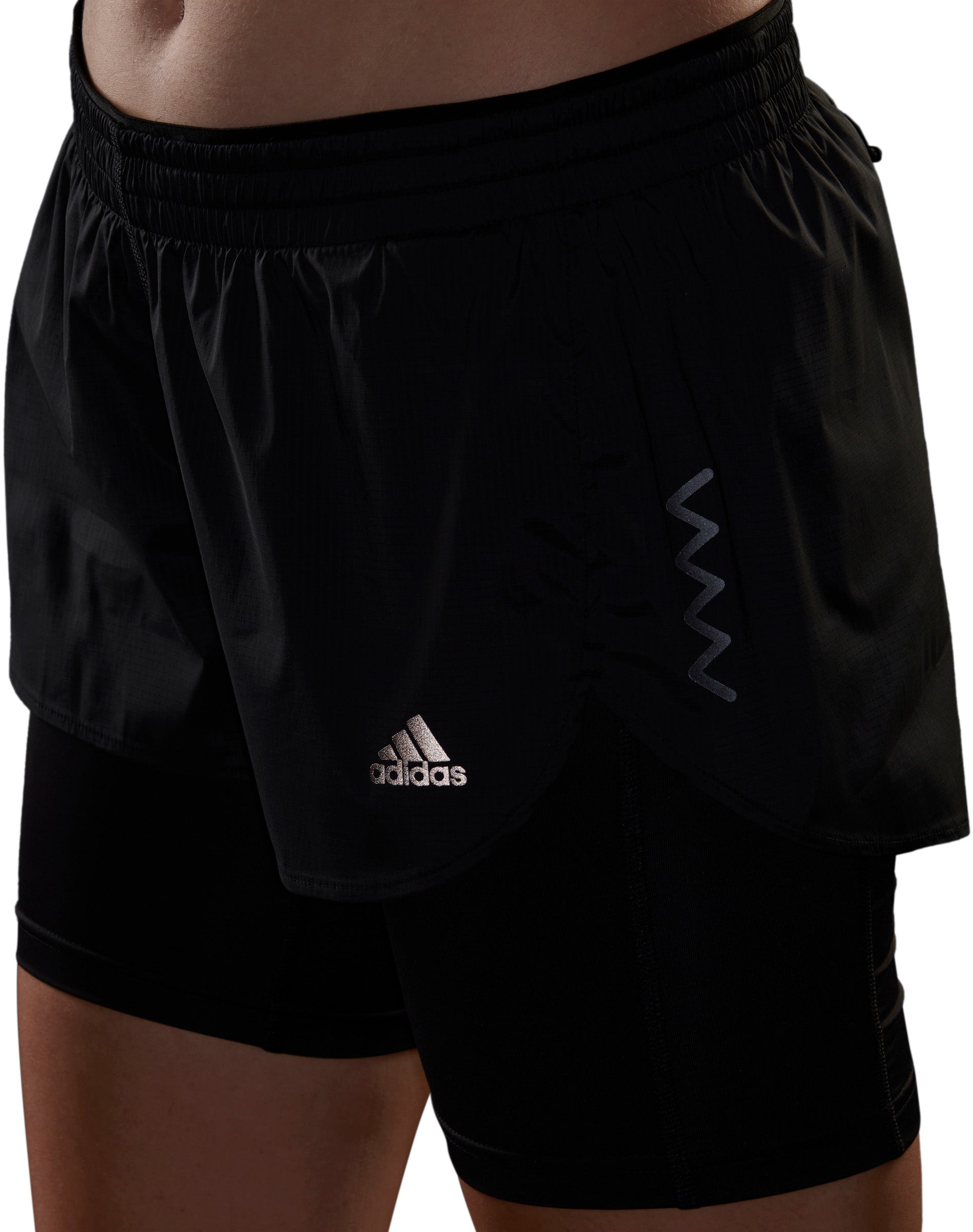 Run Fast 2-i-1 løbeshorts