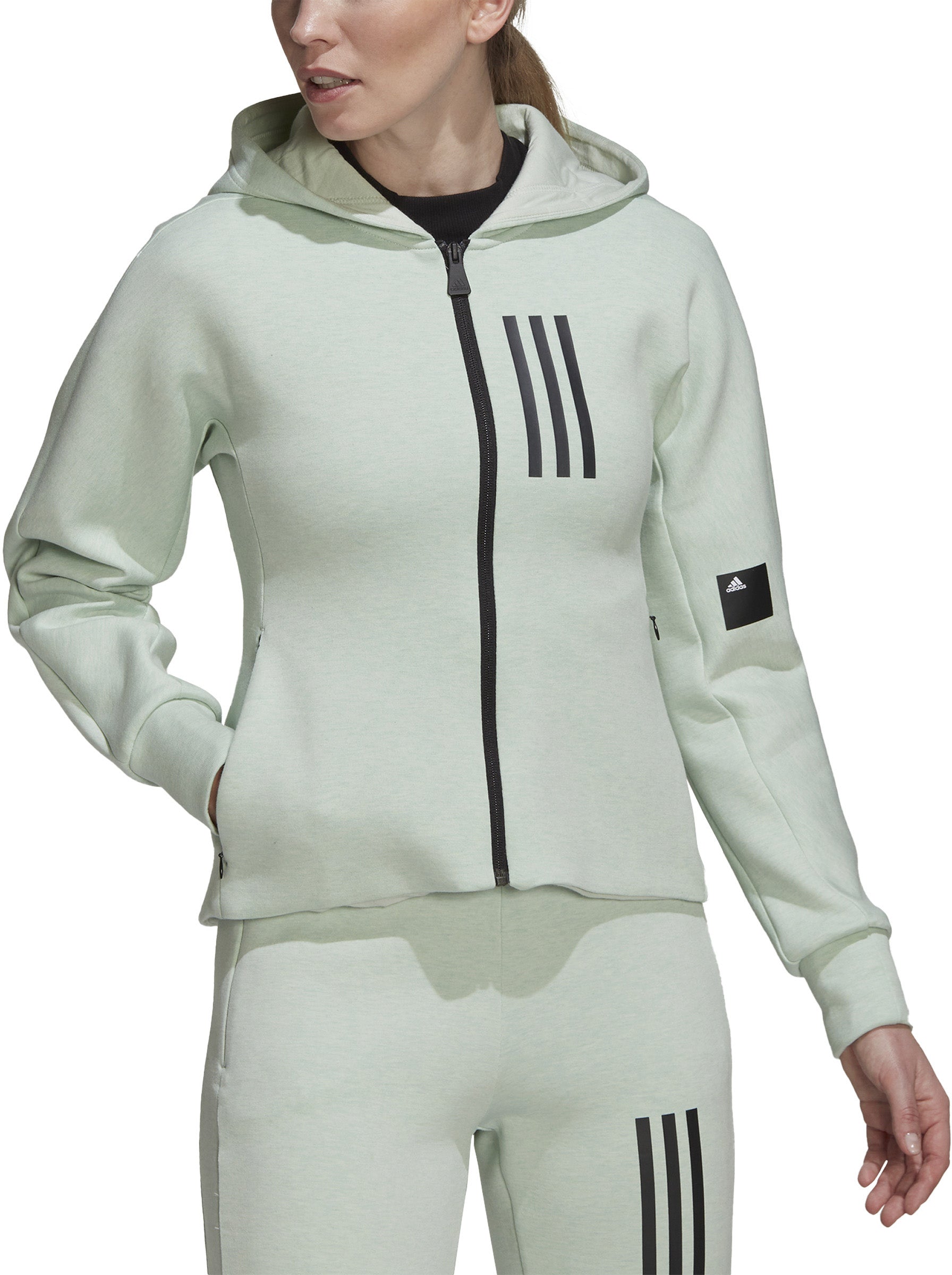 Mission Victory Slim Fit Full-Zip hættetrøje