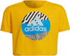 AEROREADY Power Training Cropped Logo T-shirt fra Adidas