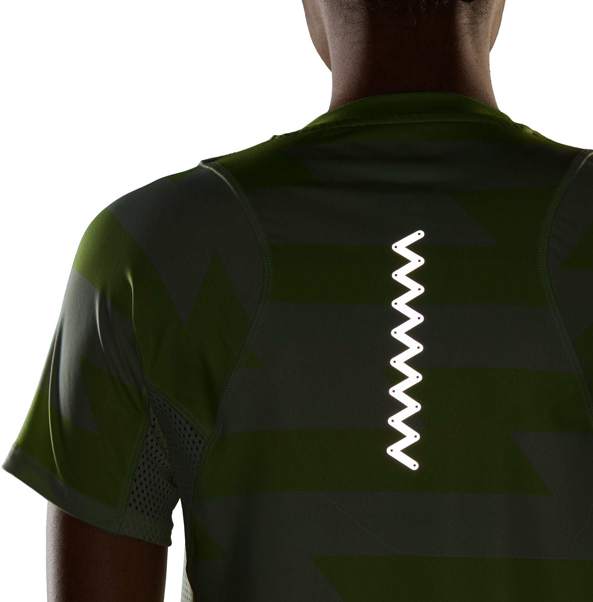 Fast Allover Print løbe T-shirt