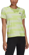 Fast Allover Print løbe T-shirt fra Adidas