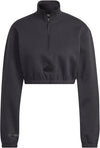 Cropped Half-Zip sweatshirt fra Adidas