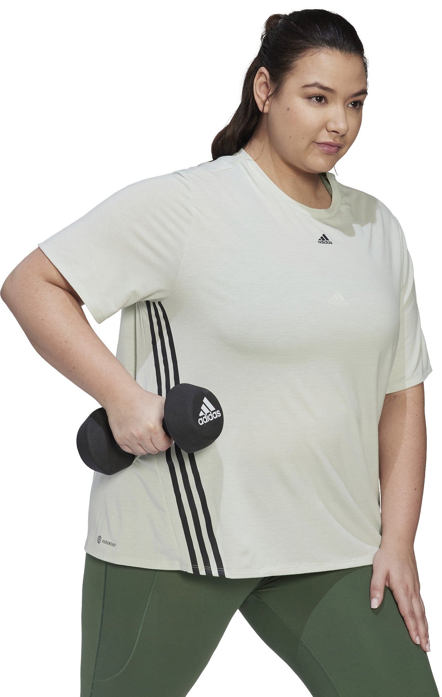 Train Icons 3-Stripes T-shirt (Plus Size)