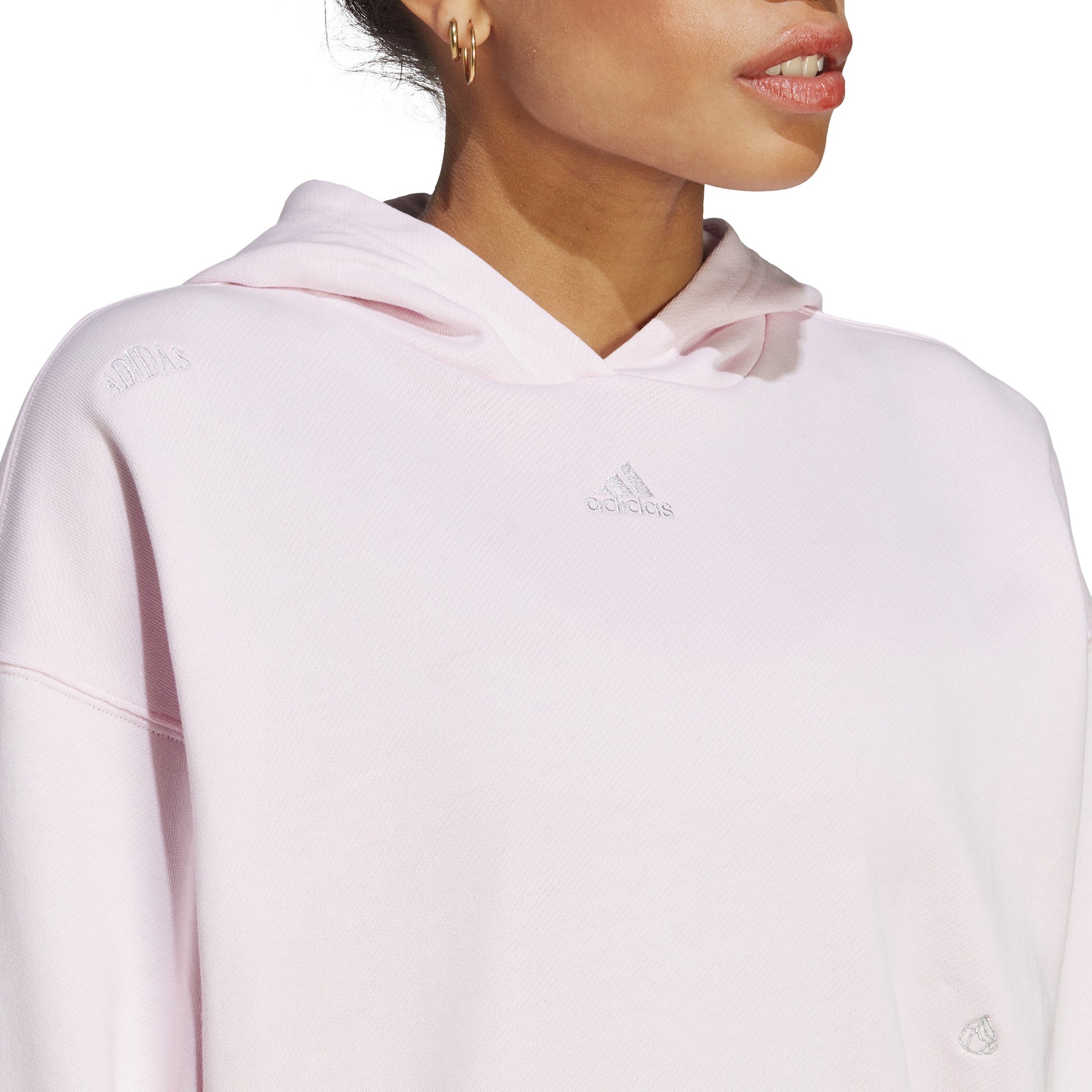 Relaxed with Healing Crystals-Inspired Graphics hættetrøje