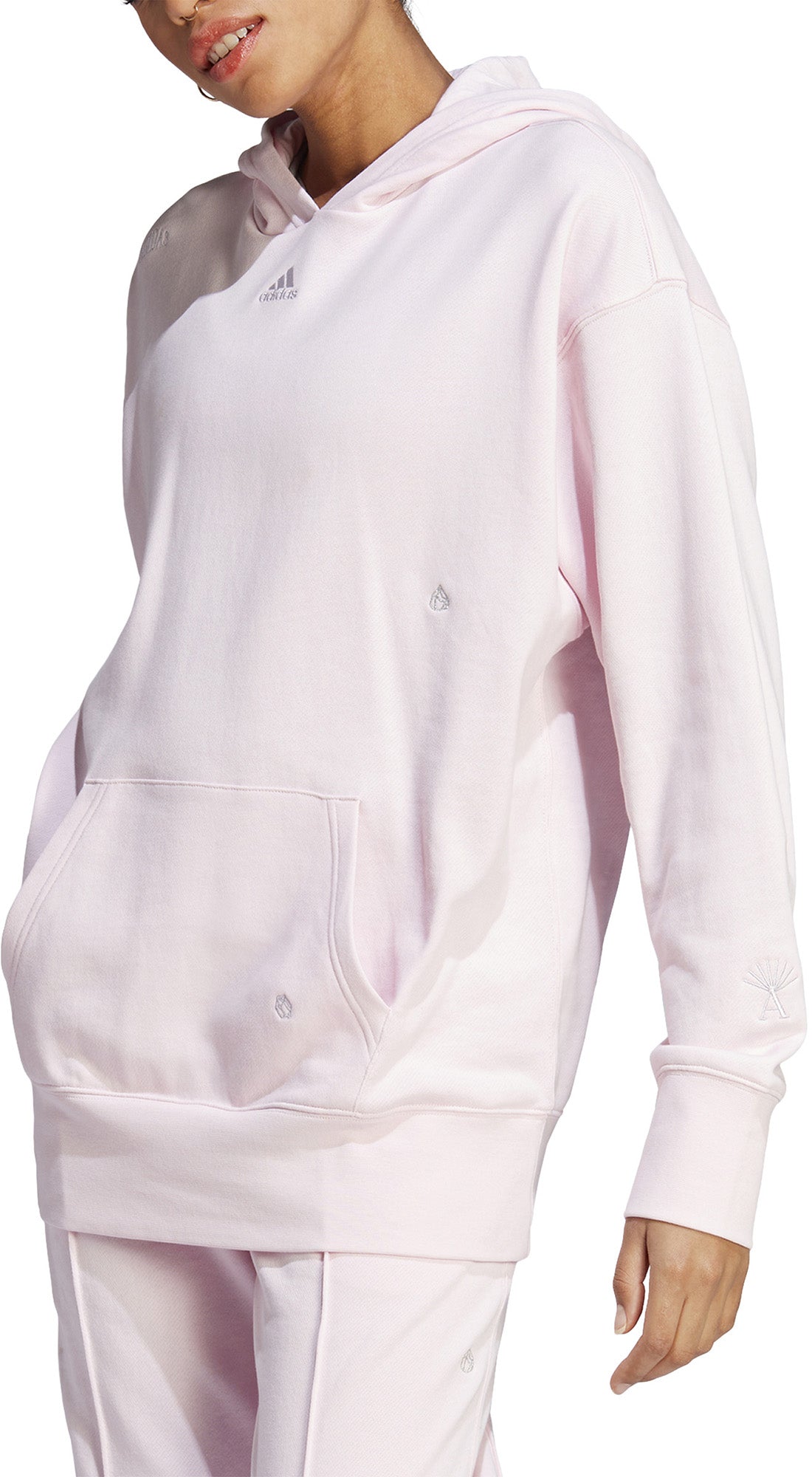 Relaxed with Healing Crystals-Inspired Graphics hættetrøje