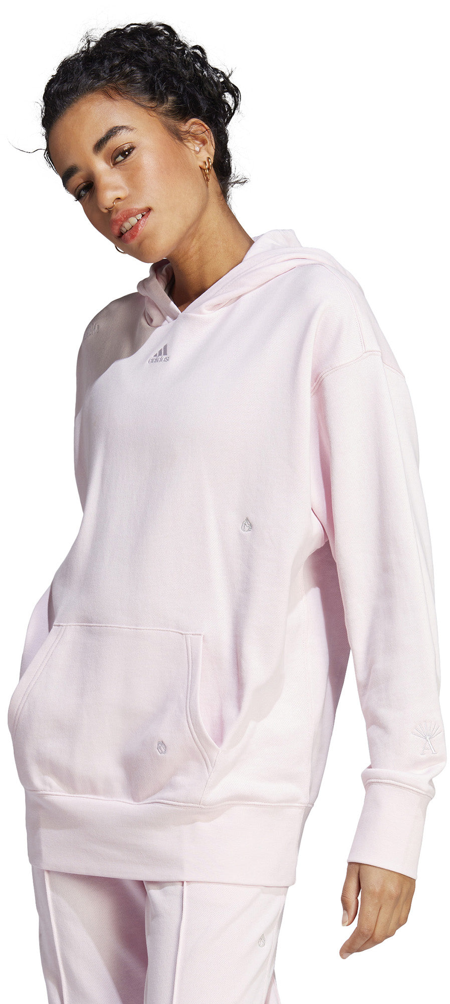 Relaxed with Healing Crystals-Inspired Graphics hættetrøje