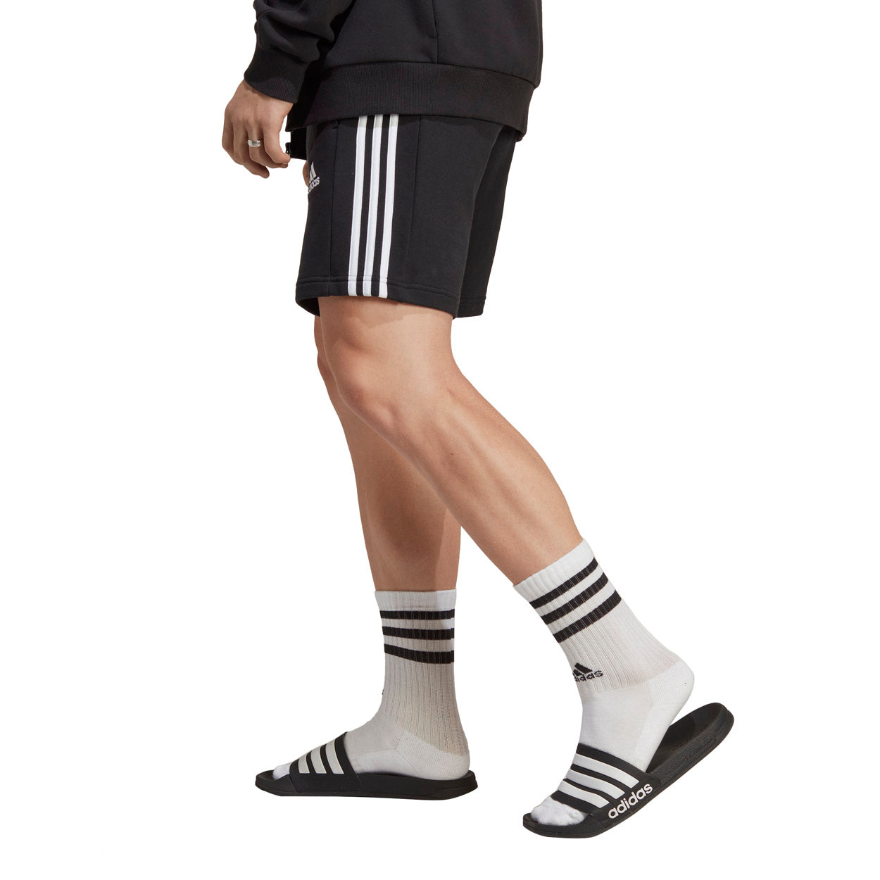Essentials French Terry 3-Stripes shorts