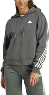 Future Icons 3-Stripes Full Zip hættetrøje fra Adidas