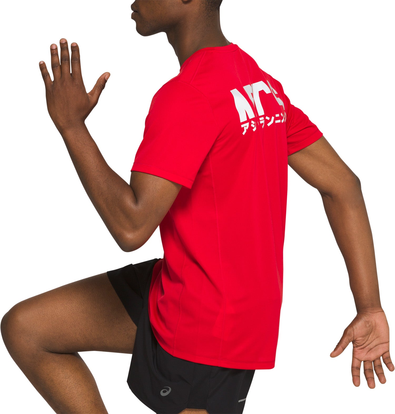 Katakana løbe T-shirt