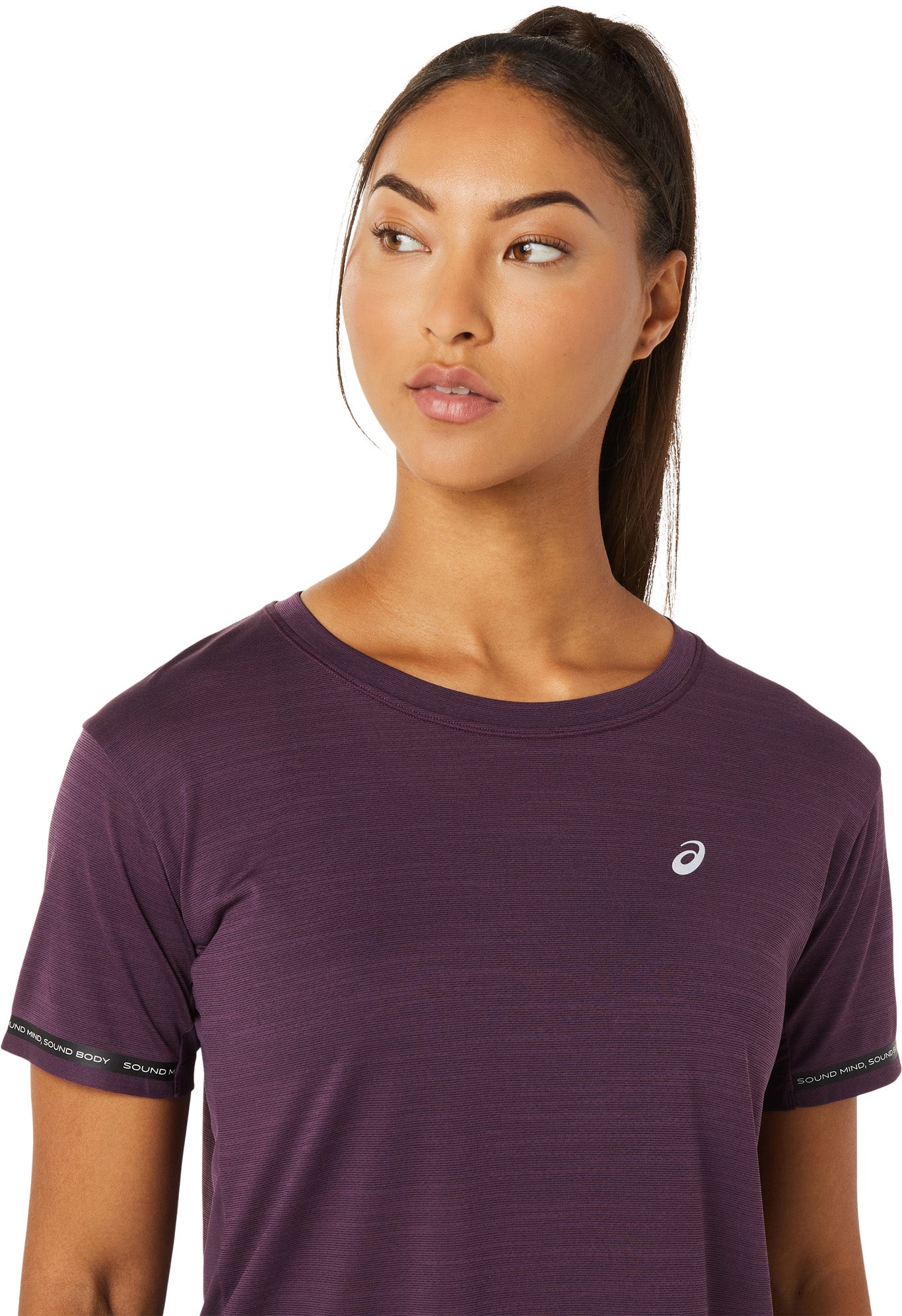 Race Crop løbe T-shirt