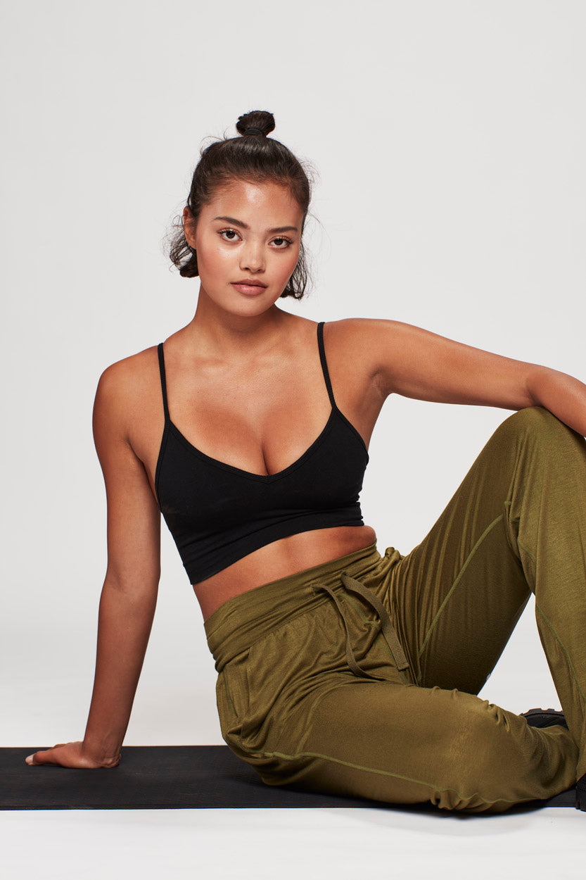 Longline Seamless sports bh