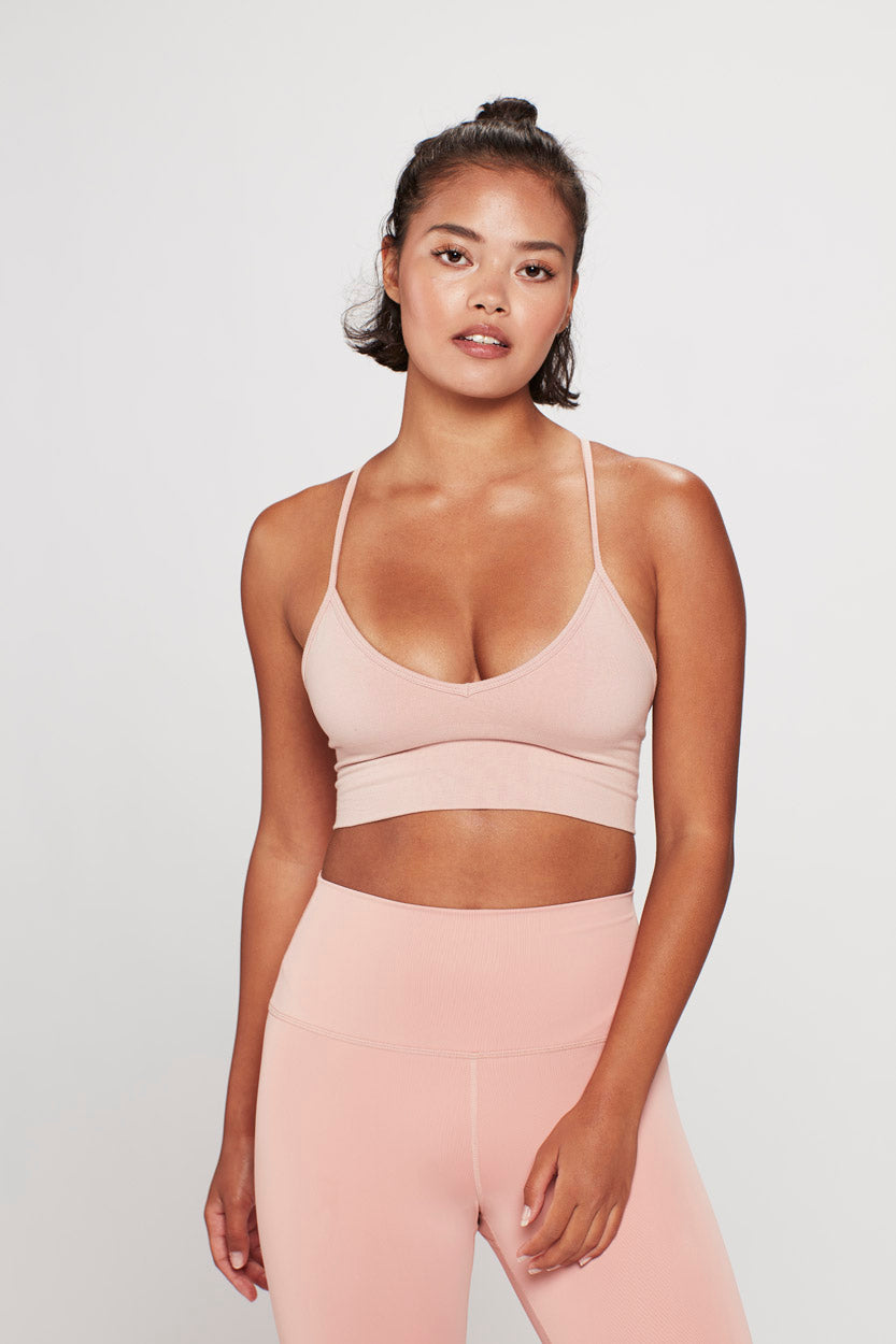 Longline Seamless sports bh