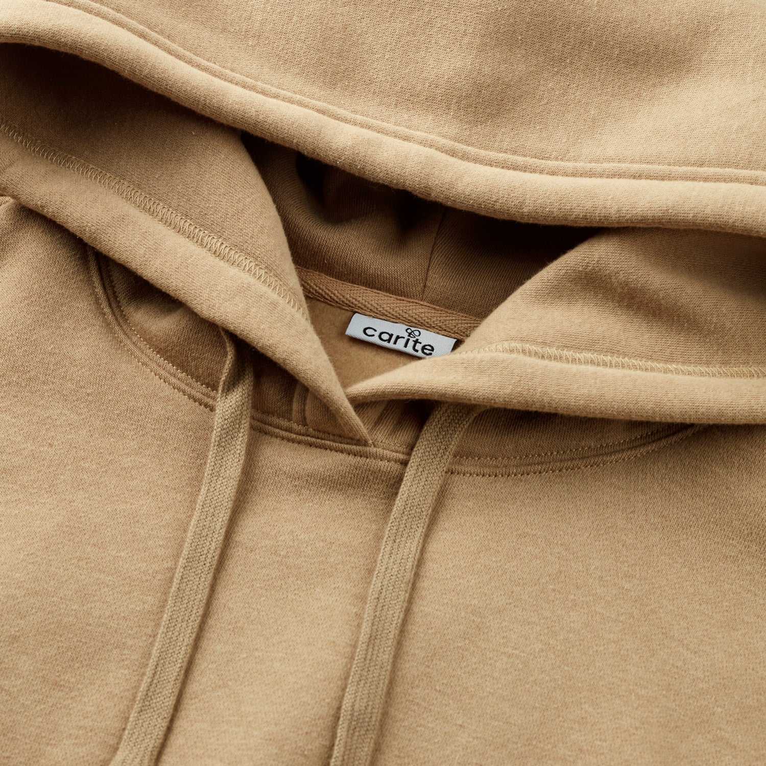 Oversized Crop hættetrøje