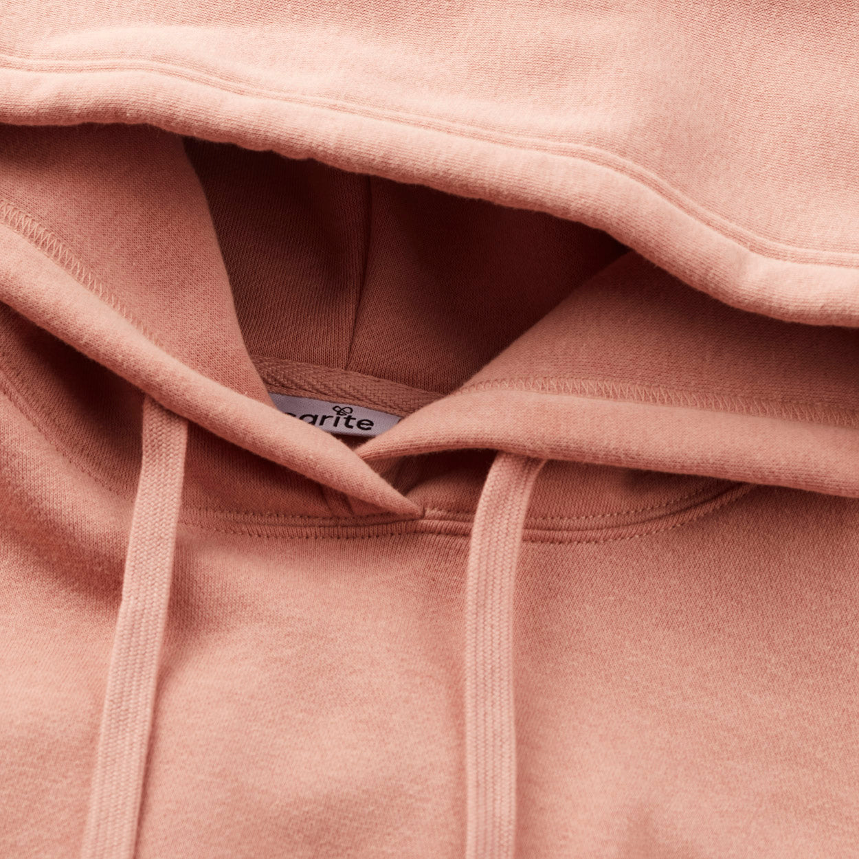 Oversized Crop hættetrøje