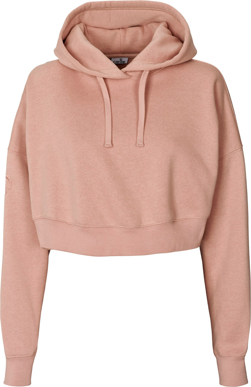 Oversized Crop hættetrøje