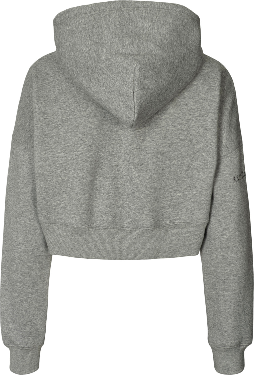 Oversized Crop hættetrøje