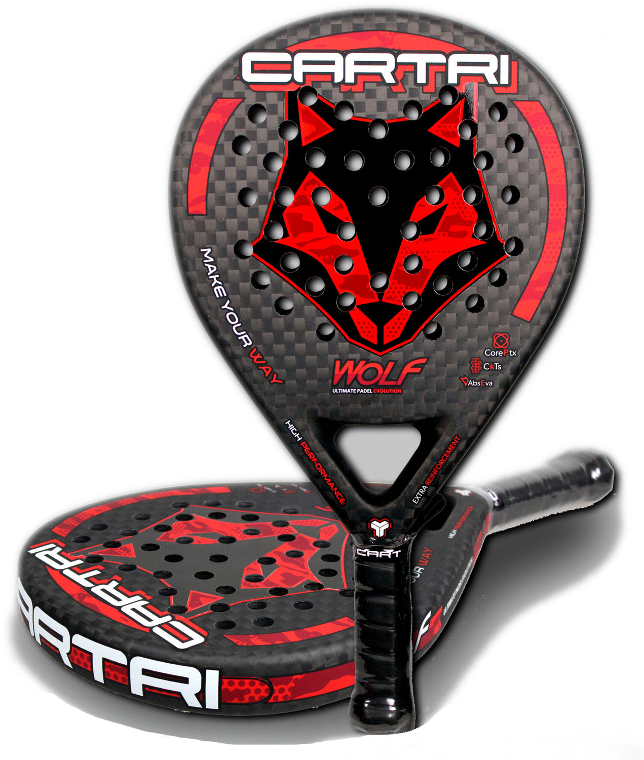 Wolf padel bat