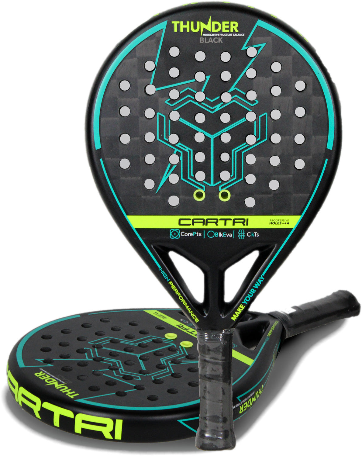 Black Thunder padel bat