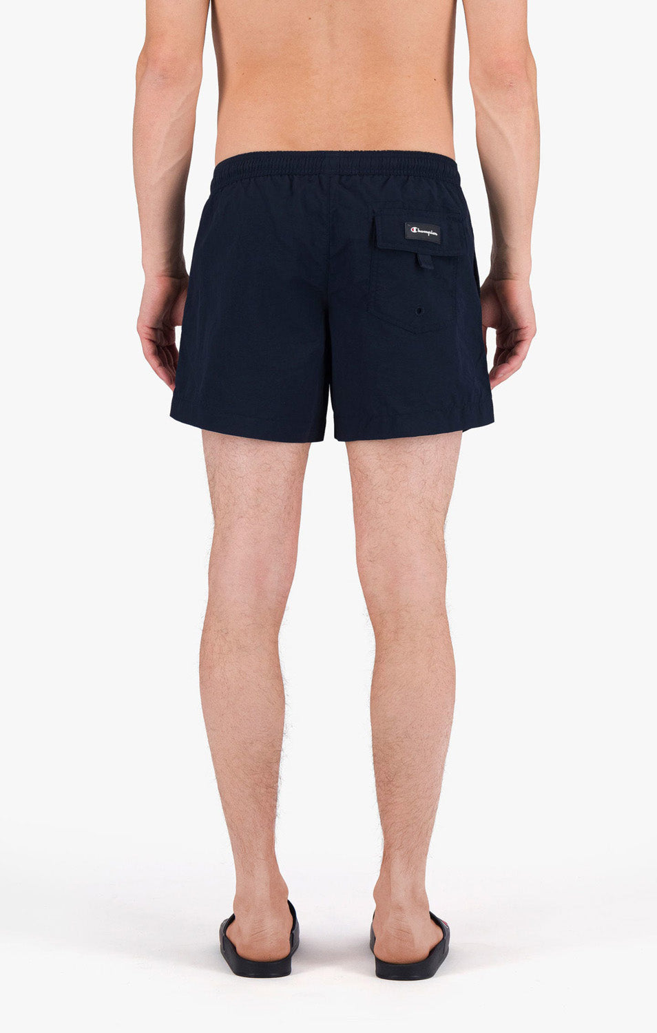 Satin C Logo badeshorts