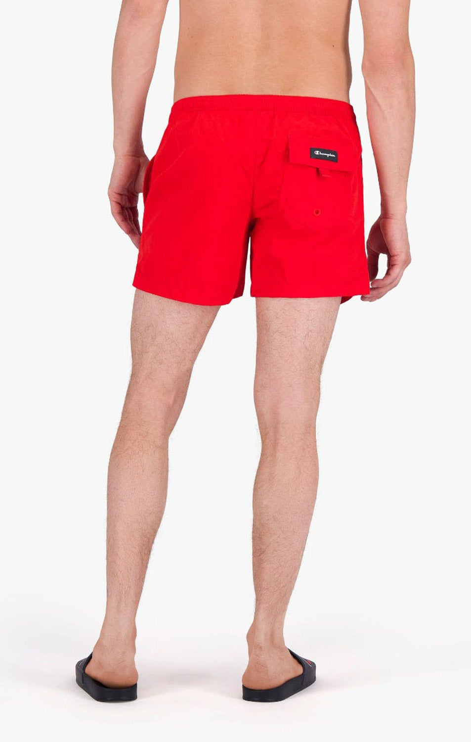Satin C Logo badeshorts
