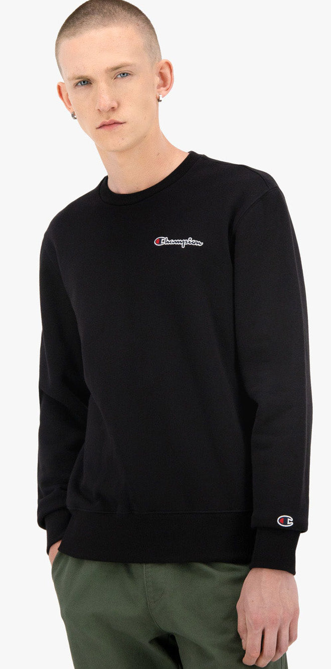 Organic Cotton Blend Small Script Logo sweatshirt