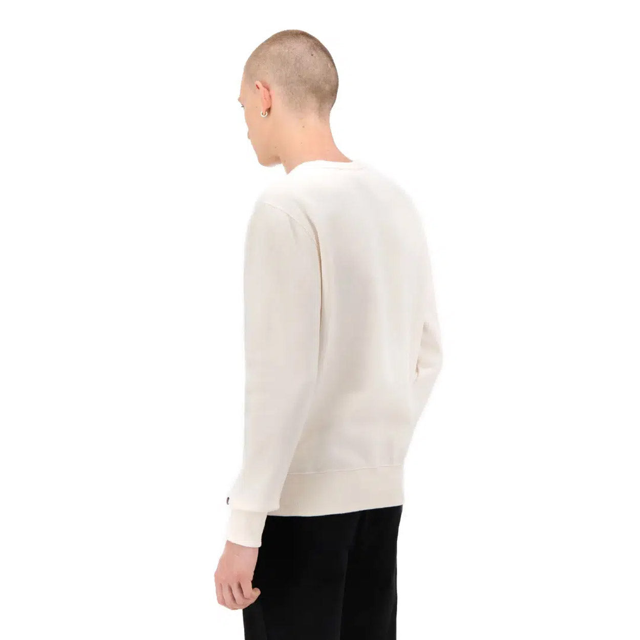 Organic Cotton Blend Small Script Logo sweatshirt