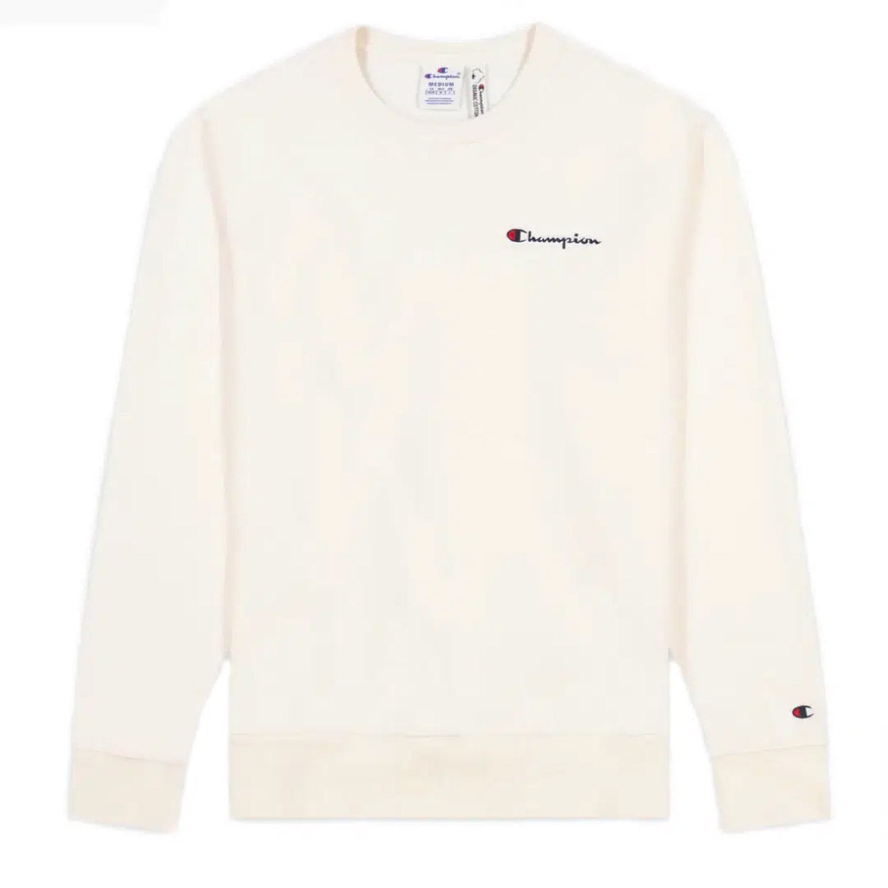 Organic Cotton Blend Small Script Logo sweatshirt