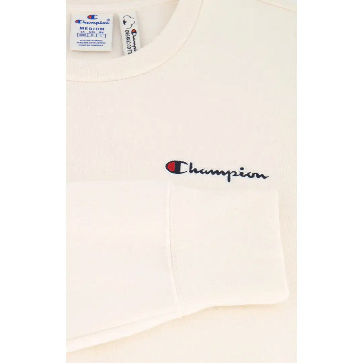 Organic Cotton Blend Small Script Logo sweatshirt