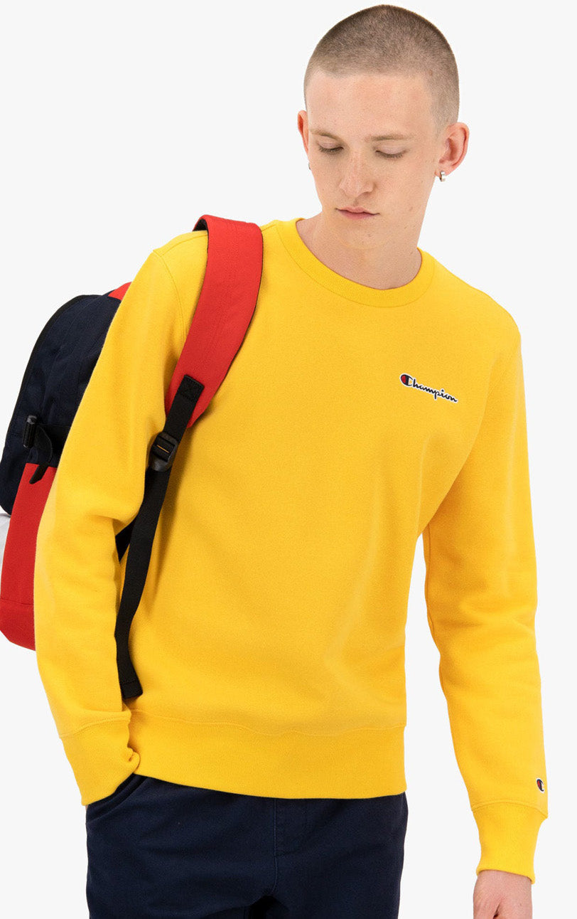 Organic Cotton Blend Small Script Logo sweatshirt