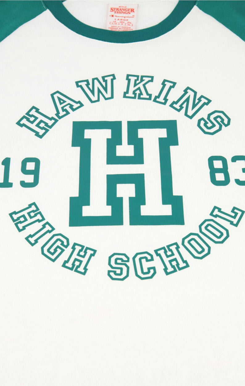 Champion X Stranger Things Hawkins Raglan T-shirt