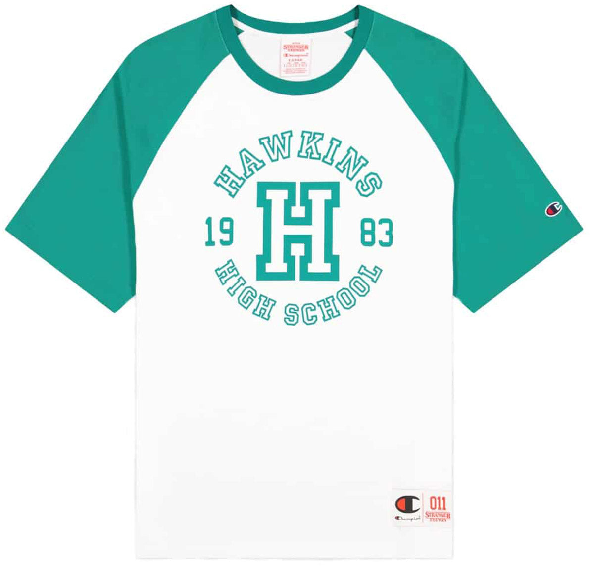 Champion X Stranger Things Hawkins Raglan T-shirt