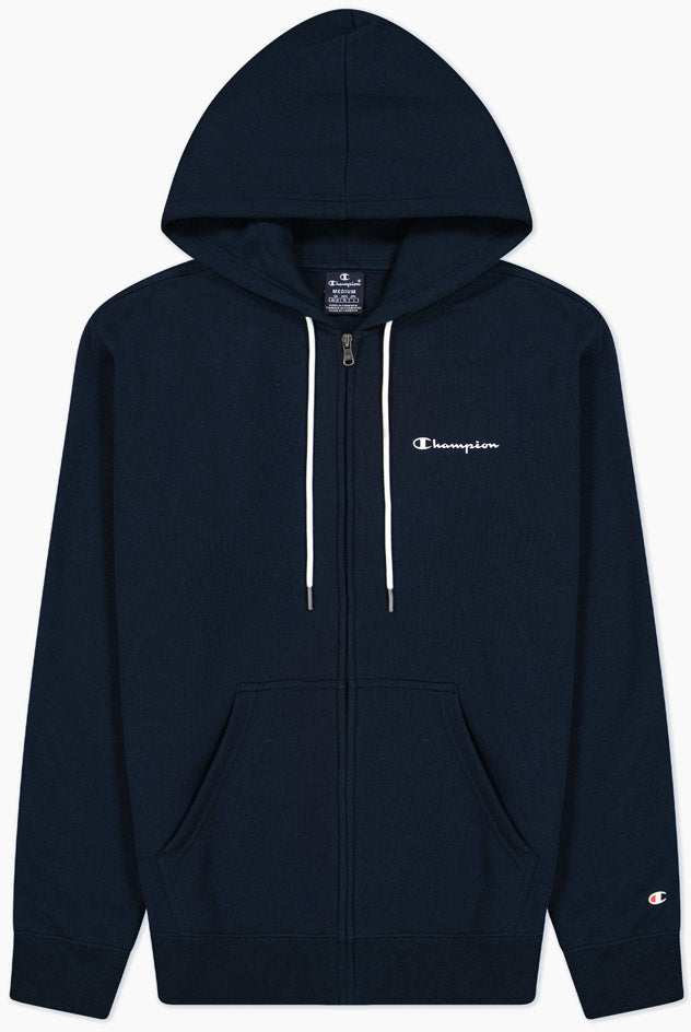 Full-Zip Script Logo Fleece hættetrøje