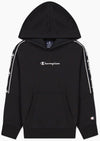 Boys Tape Insert Light Fleece hættetrøje fra Champion