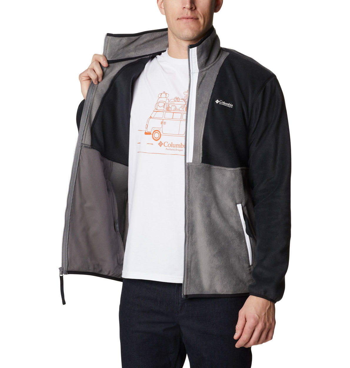 Back Bowl Full Zip fleecetrøje